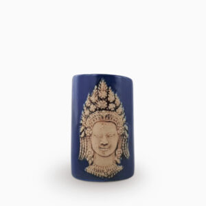 010401120 Apsara Face Mug Mekong Blue