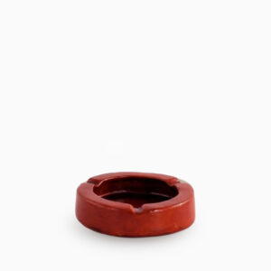 027201199 Classic ashtray red lacquer