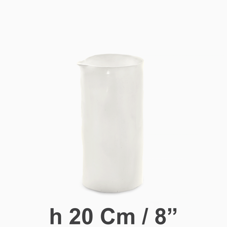 Eerie White Collection Jug 20Cm/8″ Khmer Ceramics and Fine Arts Centre