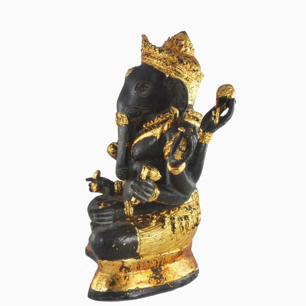 Bronze Khmer Deity Ganesha H:39 cm No:025 - Image 4