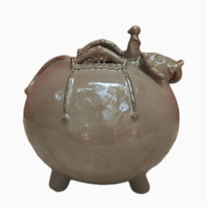 700301724-Elephant Jar-Medium-Celadon