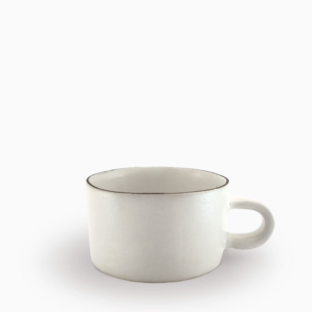 680401170E Large mug with handle line art