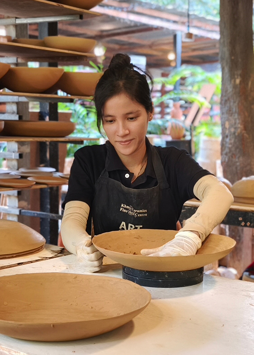 Khmer Ceramics Artisan